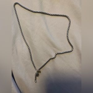 David Yurman 18" box chain